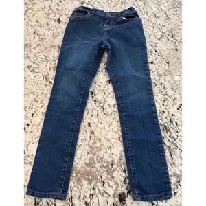 Place Super Skinny Dark Wash Denim Jeans Girls Size 8 Adjustable Waist